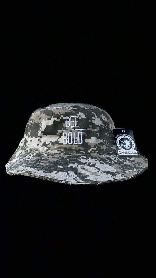 Digital Military Bucket Hat - Sage Green